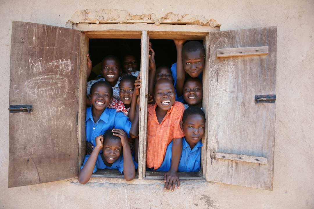Children supported by Nansana Dance Kids